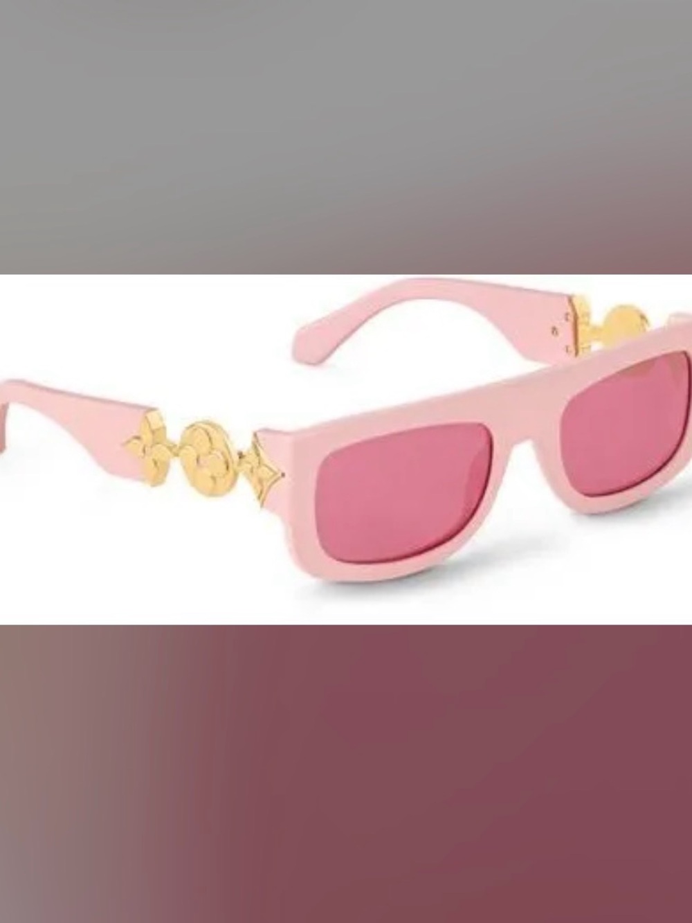 LOUIS VUITTON Monogram Tribute Sunglasses